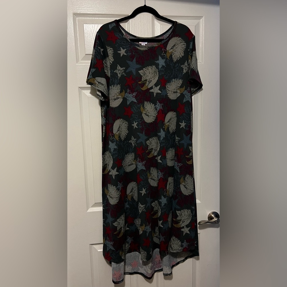 Lularoe Carly Eagles Americana